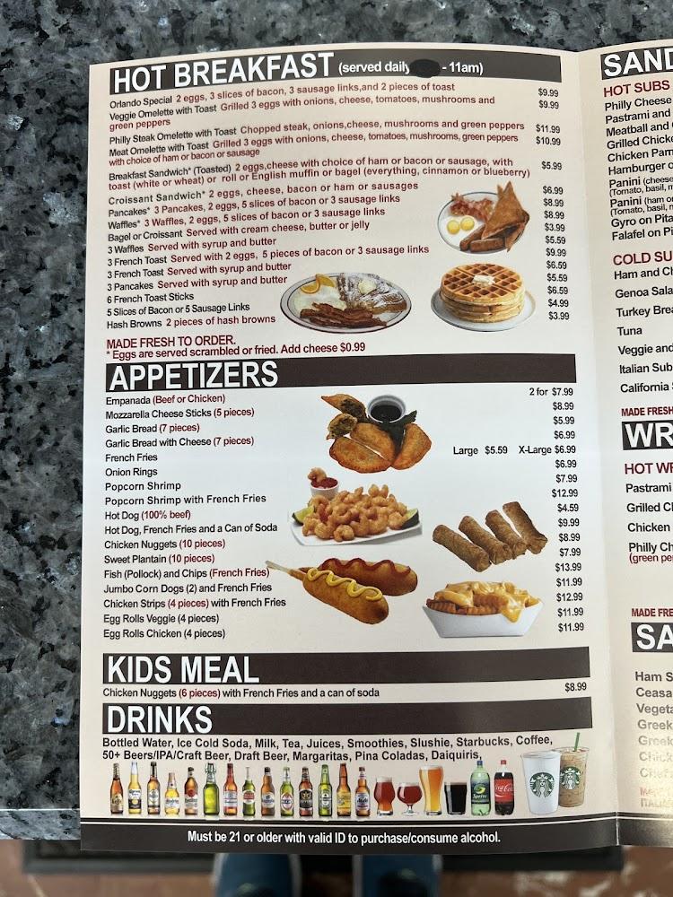 Cafe Pointe Orlando Menu image 3